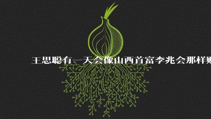 王思聪有一天会像山西首富李兆会那样败光家产吗？
